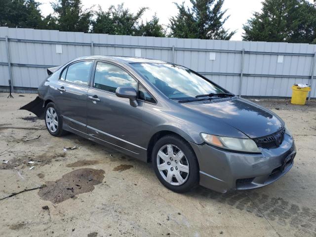 2HGFA1F5XAH561904 - 2010 HONDA CIVIC LX GRAY photo 4