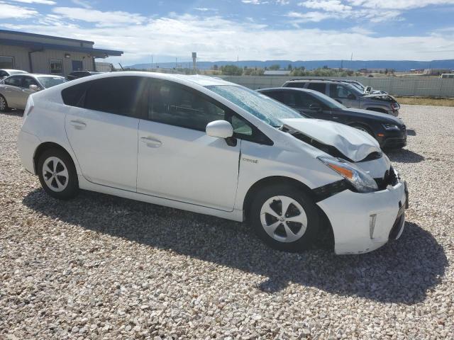 JTDKN3DU6C5439333 - 2012 TOYOTA PRIUS WHITE photo 4