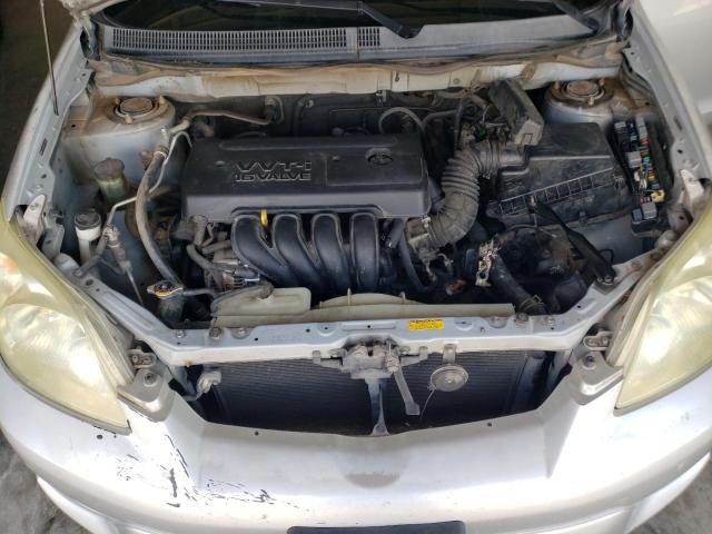 2T1KR32EX5C415669 - 2005 TOYOTA COROLLA MA XR SILVER photo 12