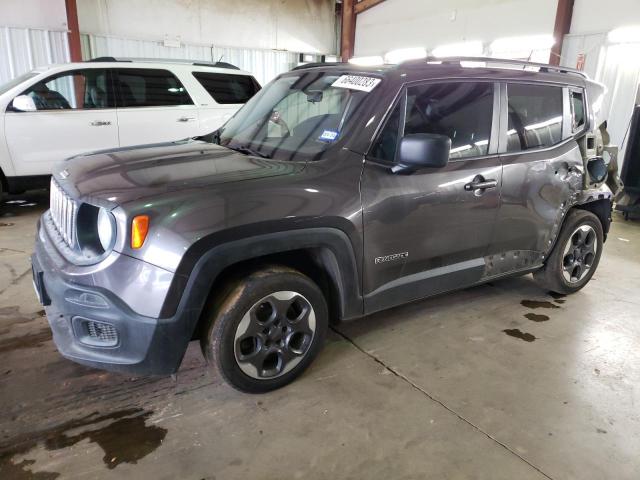 ZACCJAAB9HPF92200 - 2017 JEEP RENEGADE SPORT GRAY photo 1