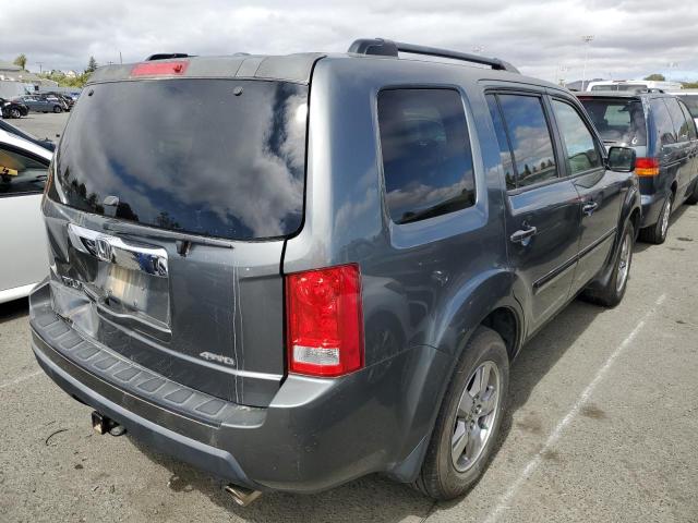 5FNYF48539B003689 - 2009 HONDA PILOT EXL GRAY photo 3