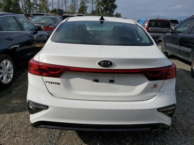 3KPF34AD2KE062505 - 2019 KIA FORTE GT LINE WHITE photo 6