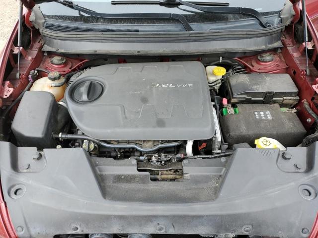 1C4PJMCS1EW219876 - 2014 JEEP CHEROKEE LATITUDE წითელი ფოტო 12