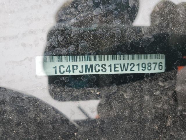 1C4PJMCS1EW219876 - 2014 JEEP CHEROKEE LATITUDE წითელი ფოტო 13