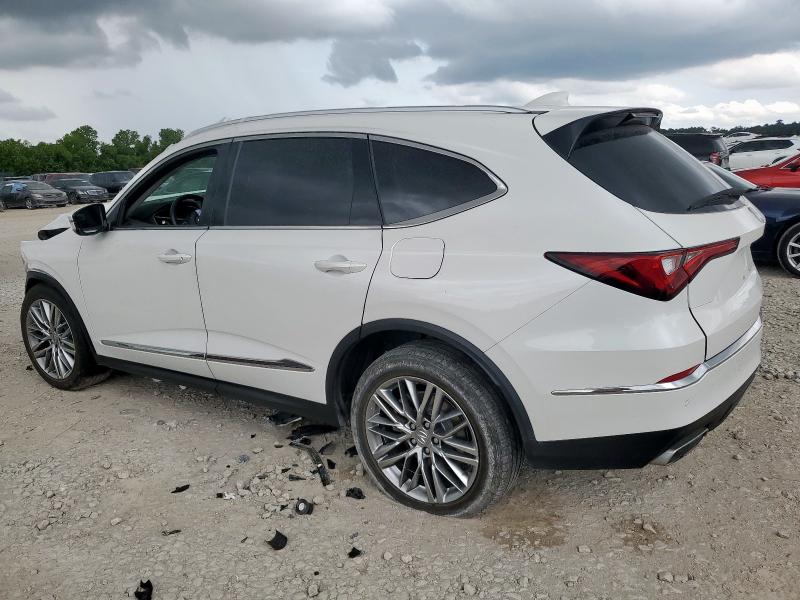 5J8YE1H80PL013507 - 2023 ACURA MDX ADVANCE WHITE photo 2