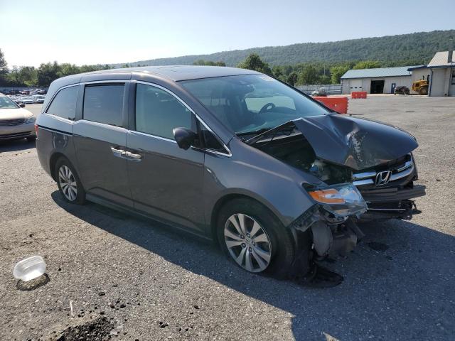 5FNRL5H63EB094467 - 2014 HONDA ODYSSEY EXL ნაცრისფერი ფოტო 4