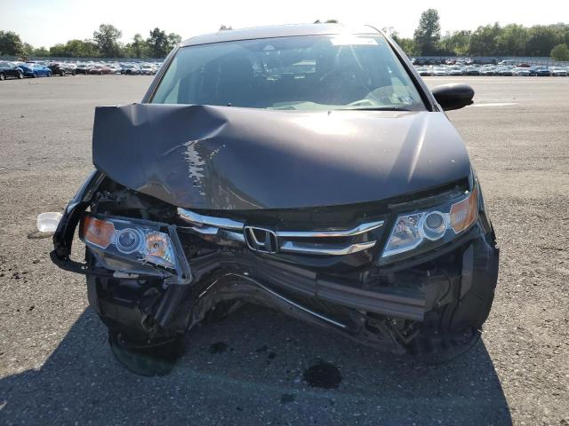 5FNRL5H63EB094467 - 2014 HONDA ODYSSEY EXL ნაცრისფერი ფოტო 5