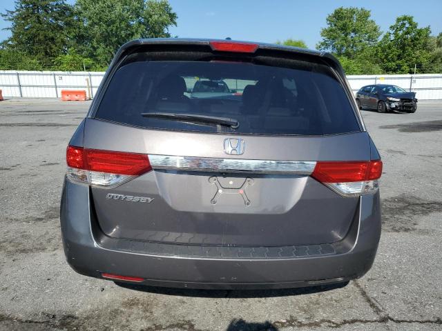 5FNRL5H63EB094467 - 2014 HONDA ODYSSEY EXL ნაცრისფერი ფოტო 6
