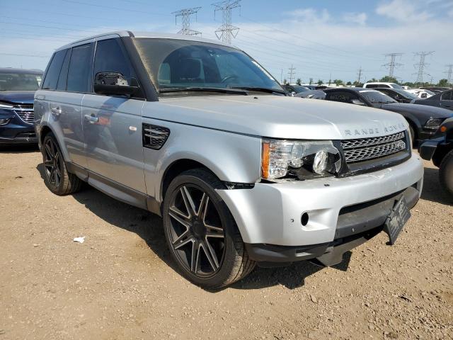 SALSK2D42DA800190 - 2013 LAND ROVER RANGE ROVE HSE LUXURY SILVER photo 4