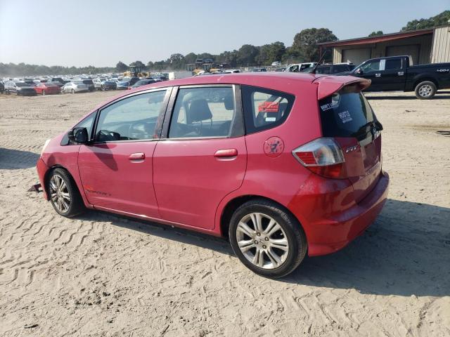 JHMGE88459S053296 - 2009 HONDA FIT SPORT RED photo 2