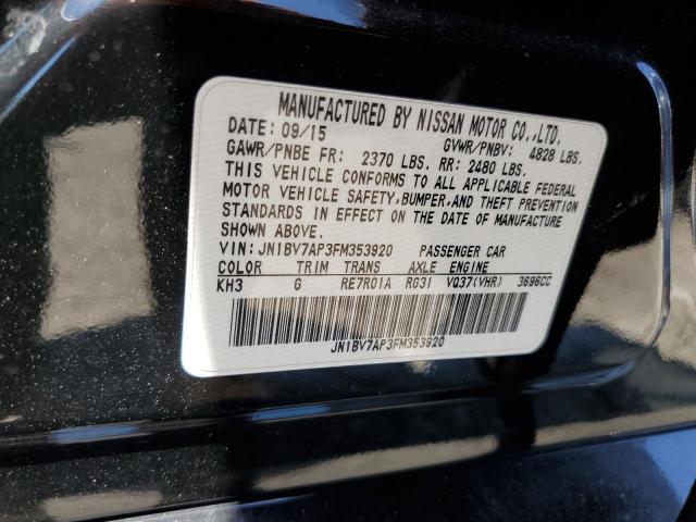 JN1BV7AP3FM353920 - 2015 INFINITI Q50 BASE Qara foto 12