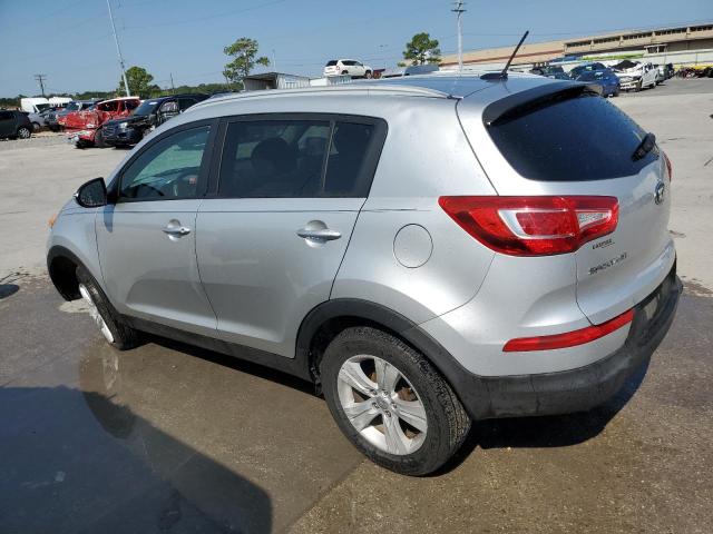 KNDPB3A27D7435668 - 2013 KIA SPORTAGE BASE SILVER photo 2