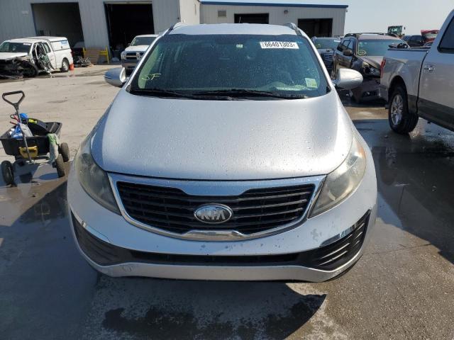 KNDPB3A27D7435668 - 2013 KIA SPORTAGE BASE SILVER photo 5