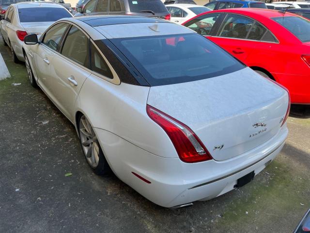 SAJWJ1CD7D8V49599 - 2013 JAGUAR XJ WHITE photo 3