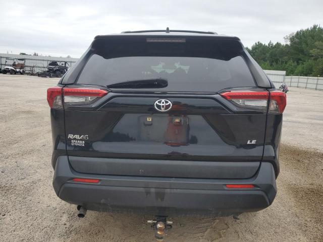 JTMH1RFV5KD031666 - 2019 TOYOTA RAV4 LE Սև լուսանկար 6