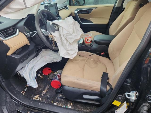 JTMH1RFV5KD031666 - 2019 TOYOTA RAV4 LE Սև լուսանկար 7