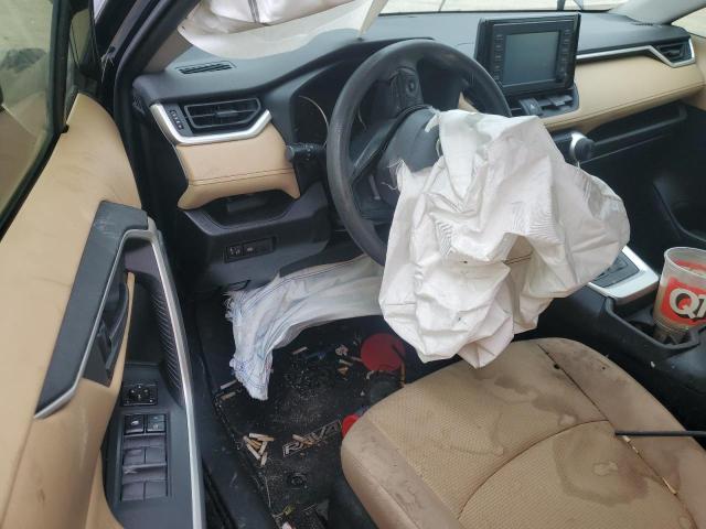 JTMH1RFV5KD031666 - 2019 TOYOTA RAV4 LE Սև լուսանկար 8