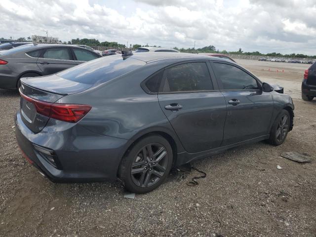 3KPF34AD3LE233585 - 2020 KIA FORTE GT LINE GRAY photo 3