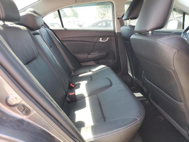 19XFB2F97DE216446 - 2013 HONDA CIVIC EXL ნაცრისფერი ფოტო 10