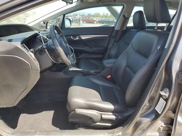 19XFB2F97DE216446 - 2013 HONDA CIVIC EXL ნაცრისფერი ფოტო 7