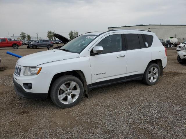 1C4NJDAB6CD620455 - 2012 JEEP COMPASS WHITE photo 1