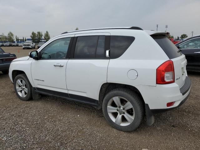 1C4NJDAB6CD620455 - 2012 JEEP COMPASS WHITE photo 2