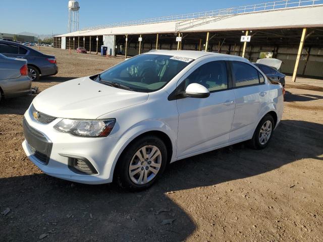 1G1JB5SH4H4176657 - 2017 CHEVROLET SONIC LS WHITE photo 1