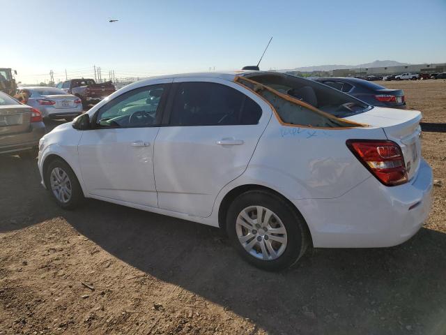 1G1JB5SH4H4176657 - 2017 CHEVROLET SONIC LS WHITE photo 2