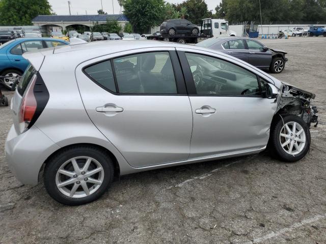 JTDKDTB34G1129837 - 2016 TOYOTA PRIUS C SILVER photo 3