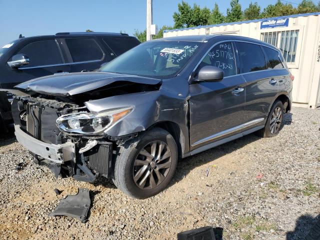 5N1AL0MM4FC517782 - 2015 INFINITI QX60 GRAY photo 1