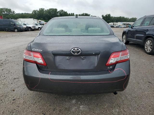 4T4BF3EK6BR181122 - 2011 TOYOTA CAMRY BASE GRAY photo 6