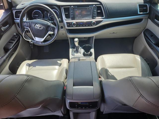 5TDKKRFH4FS063497 - 2015 TOYOTA HIGHLANDER XLE BLUE photo 8