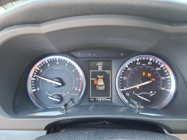 5TDKKRFH4FS063497 - 2015 TOYOTA HIGHLANDER XLE BLUE photo 9