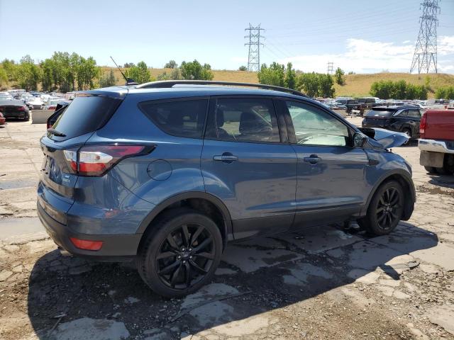 1FMCU9GD4JUC19192 - 2018 FORD ESCAPE SE BLUE photo 3