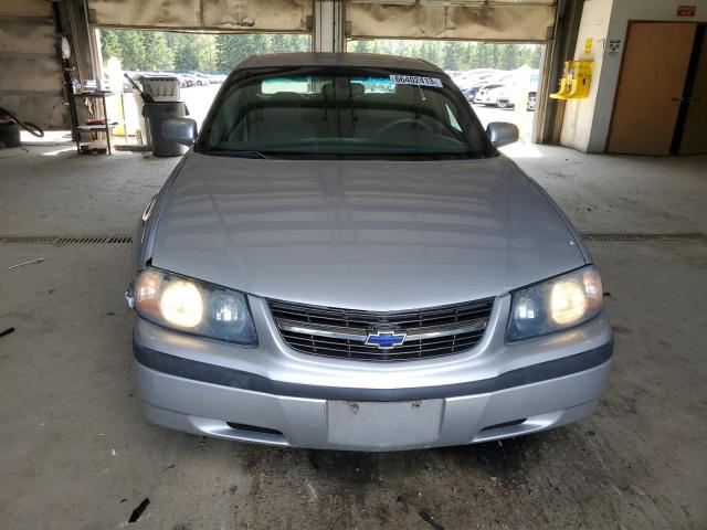 2G1WF52E049283468 - 2004 CHEVROLET IMPALA SILVER photo 5