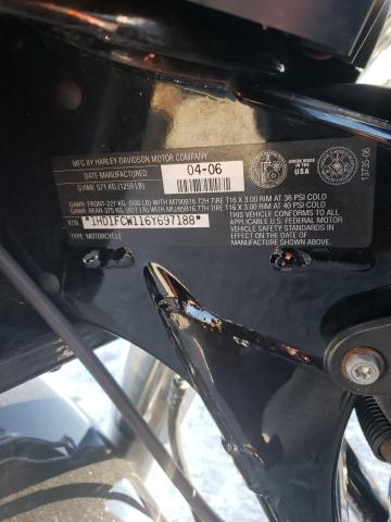 1HD1FCW116Y697188 - 2006 HARLEY-DAVIDSON FLHTCUI 黑色 照片 10