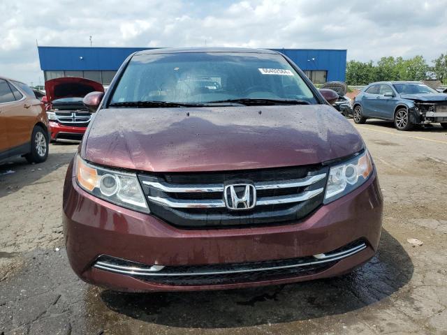 5FNRL5H33GB095501 - 2016 HONDA ODYSSEY SE BURGUNDY photo 5