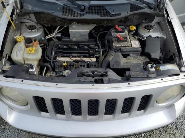 1C4NJPBA2CD558723 - 2012 JEEP PATRIOT SPORT SILVER photo 12
