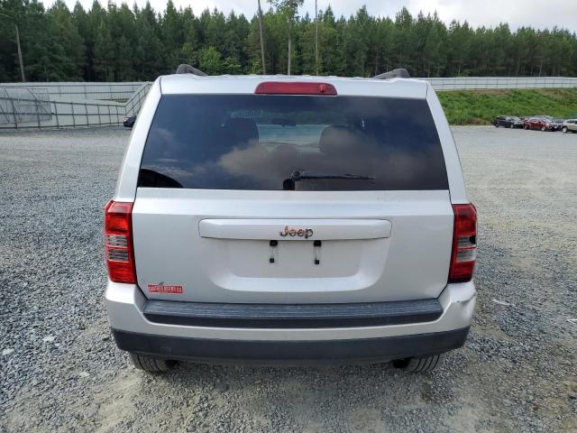 1C4NJPBA2CD558723 - 2012 JEEP PATRIOT SPORT SILVER photo 6