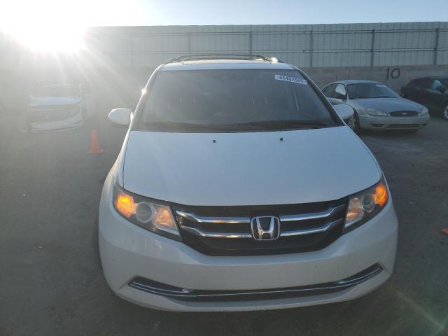 5FNRL5H65EB041530 - 2014 HONDA ODYSSEY EXL თეთრი ფოტო 5