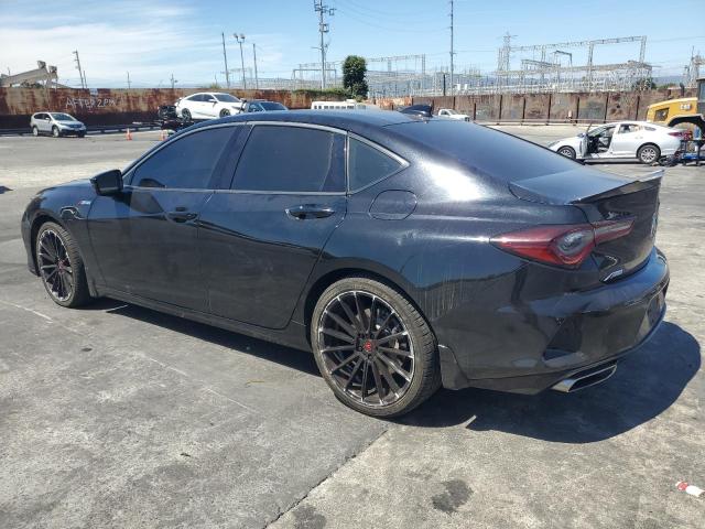 19UUB5F5XMA003310 - 2021 ACURA TLX TECH A შავი ფოტო 2