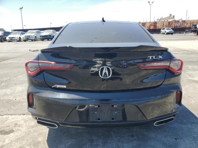 19UUB5F5XMA003310 - 2021 ACURA TLX TECH A შავი ფოტო 6