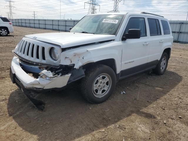 1C4NJRBB4FD340615 - 2015 JEEP PATRIOT SPORT WHITE photo 1