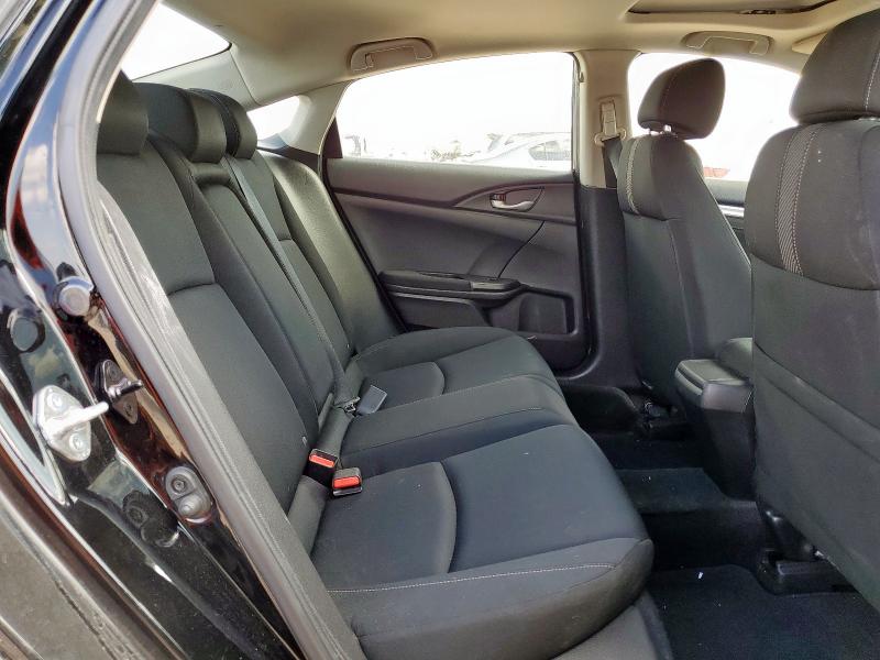 JHMFC1F3XJX040568 - 2018 HONDA CIVIC EX BLACK photo 10