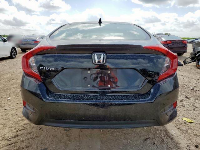 JHMFC1F3XJX040568 - 2018 HONDA CIVIC EX BLACK photo 6