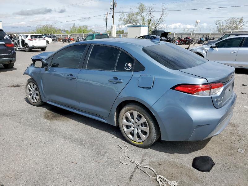 5YFEPMAE3MP221882 - 2021 TOYOTA COROLLA LE 蓝色 照片 2