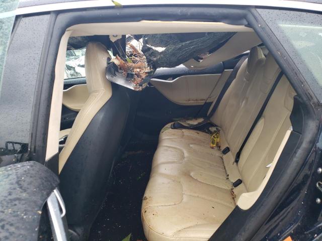 5YJSA1H15EFP32268 - 2014 TESLA MODEL S Կապույտ լուսանկար 10