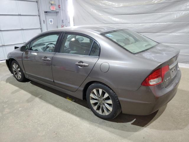 2HGFA1F87BH501493 - 2011 HONDA CIVIC EX GRAY photo 2