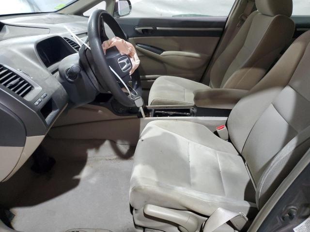 2HGFA1F87BH501493 - 2011 HONDA CIVIC EX GRAY photo 7