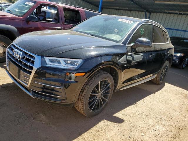 WA1BNAFY6J2206615 - 2018 AUDI Q5 PREMIUM PLUS Սև լուսանկար 1